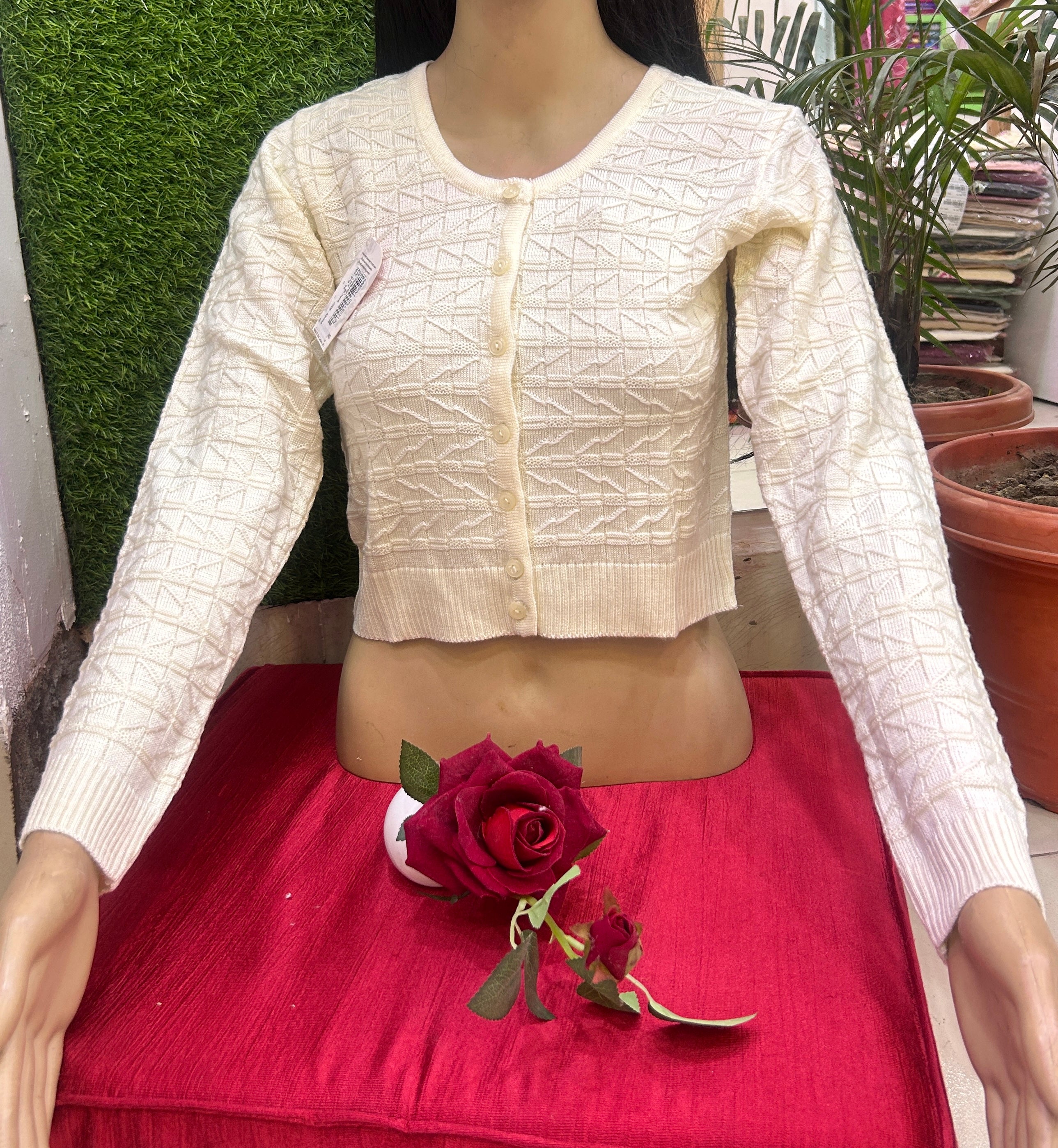 Eyelike Woolen Blouse