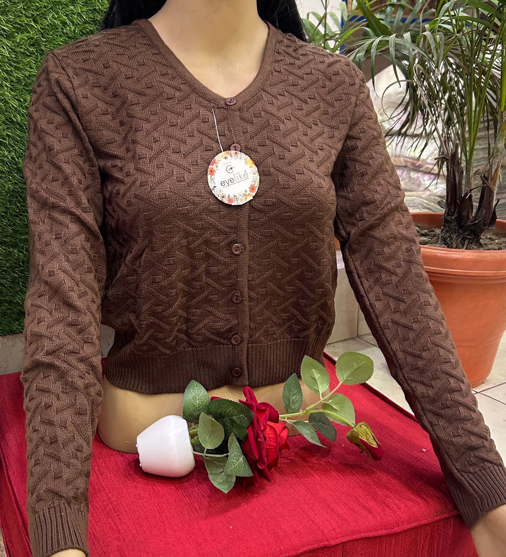 Eyelike Woolen Blouse