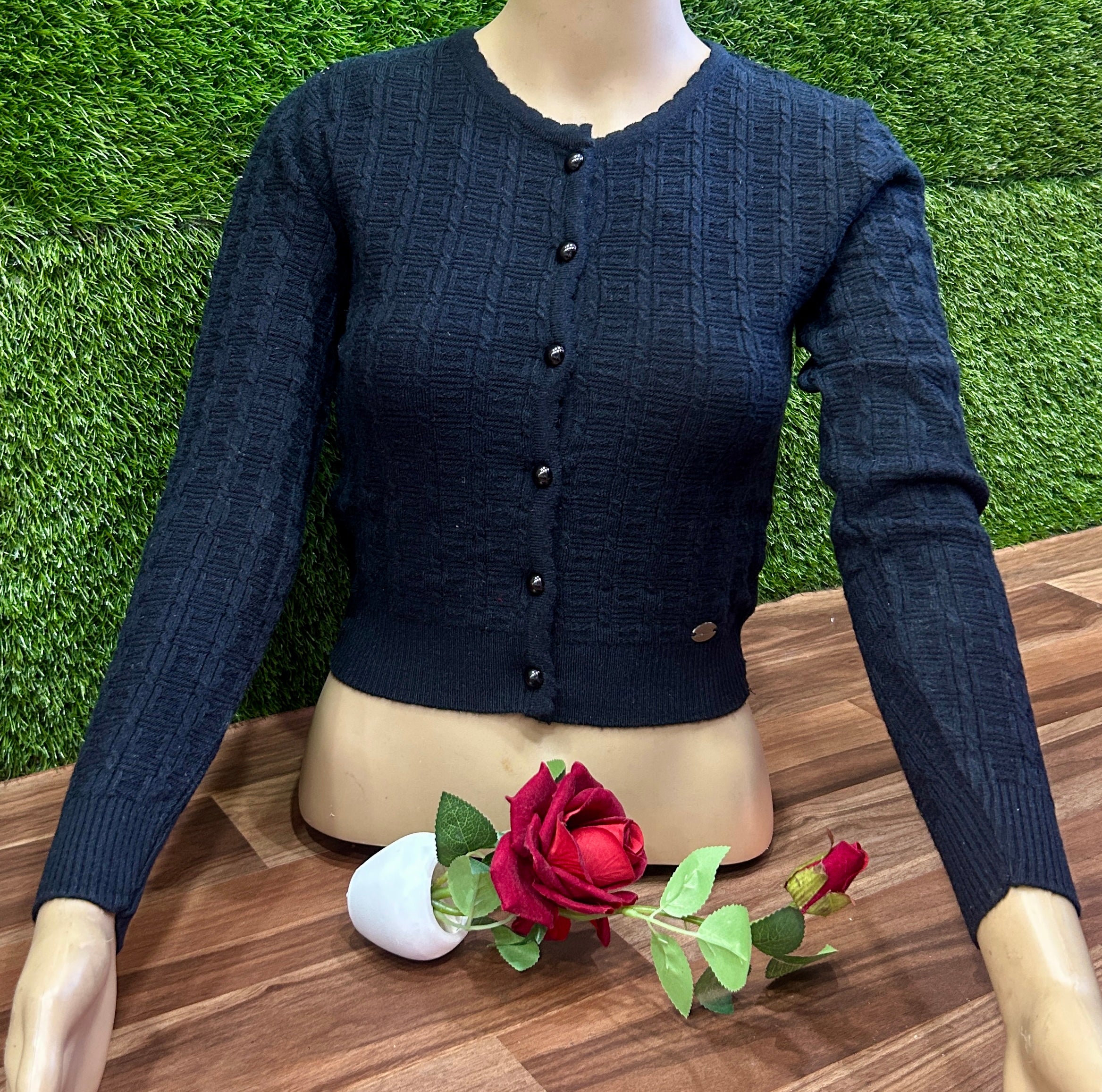 Eyelike Woolen Blouse