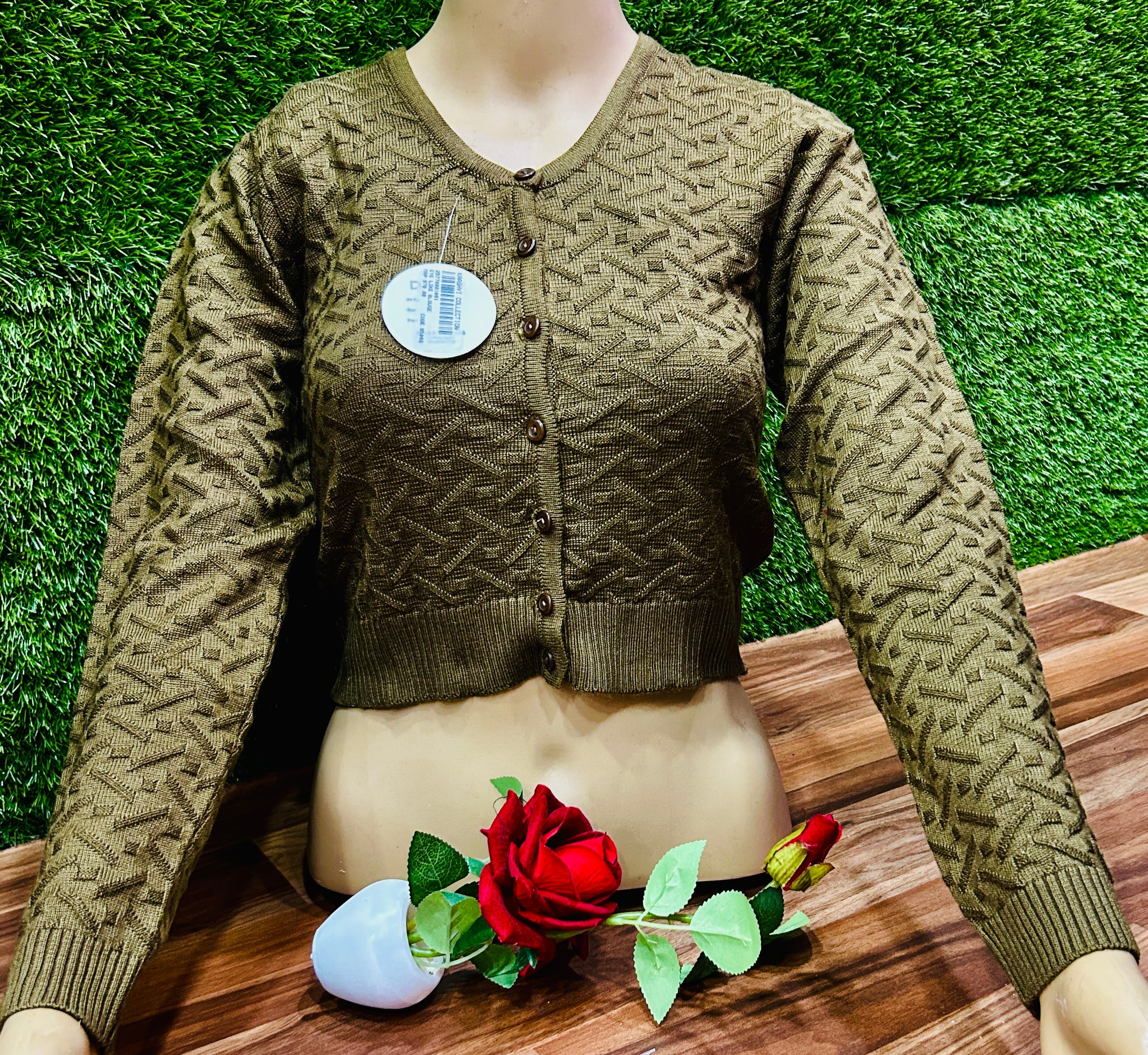 Eyelike Woolen Blouse