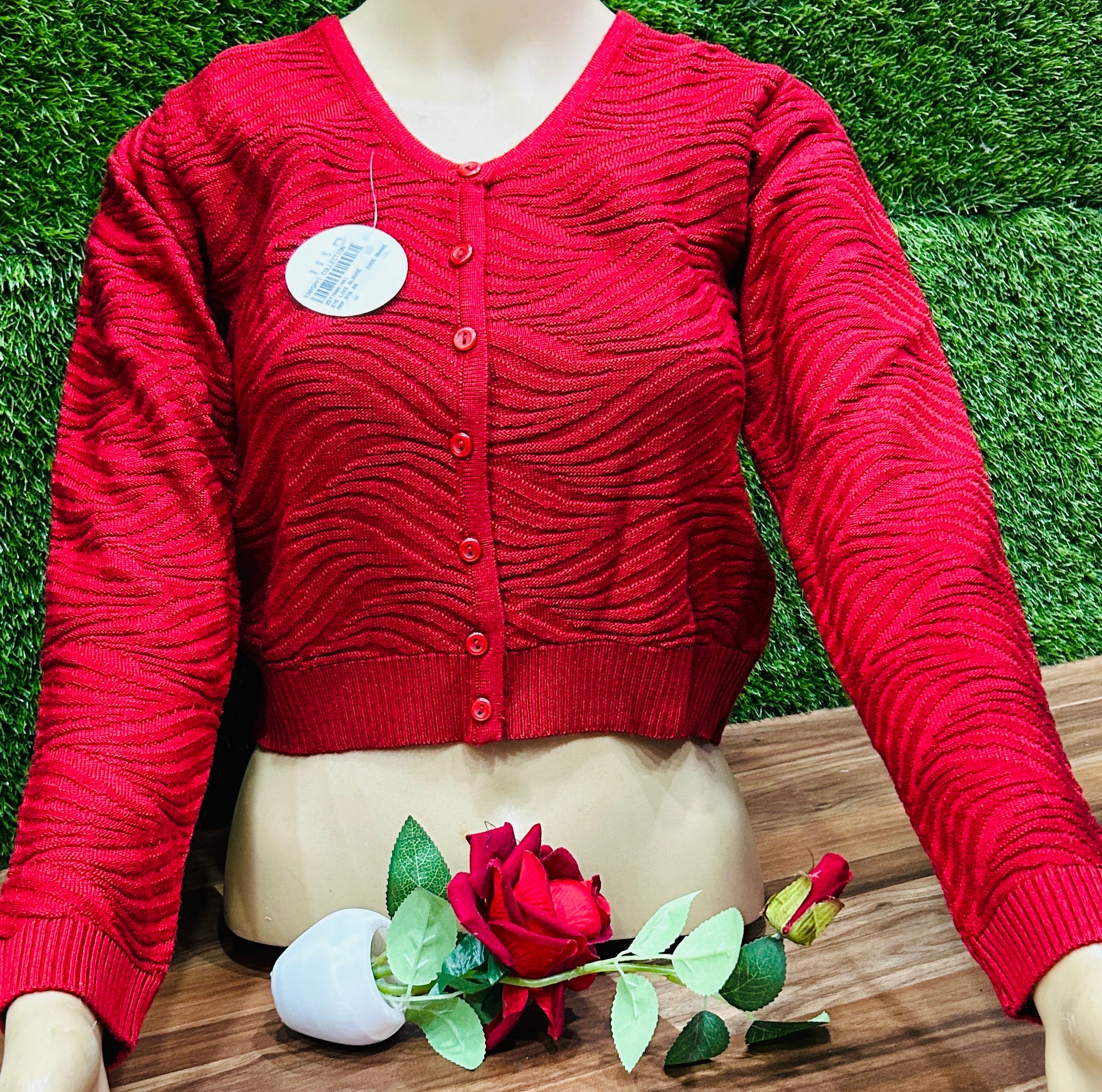 Eyelike Woolen Blouse